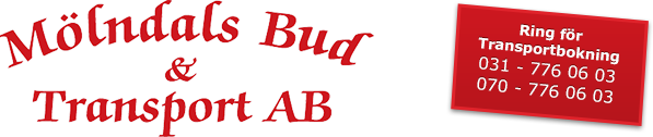 Mölndals Bud & Transport AB